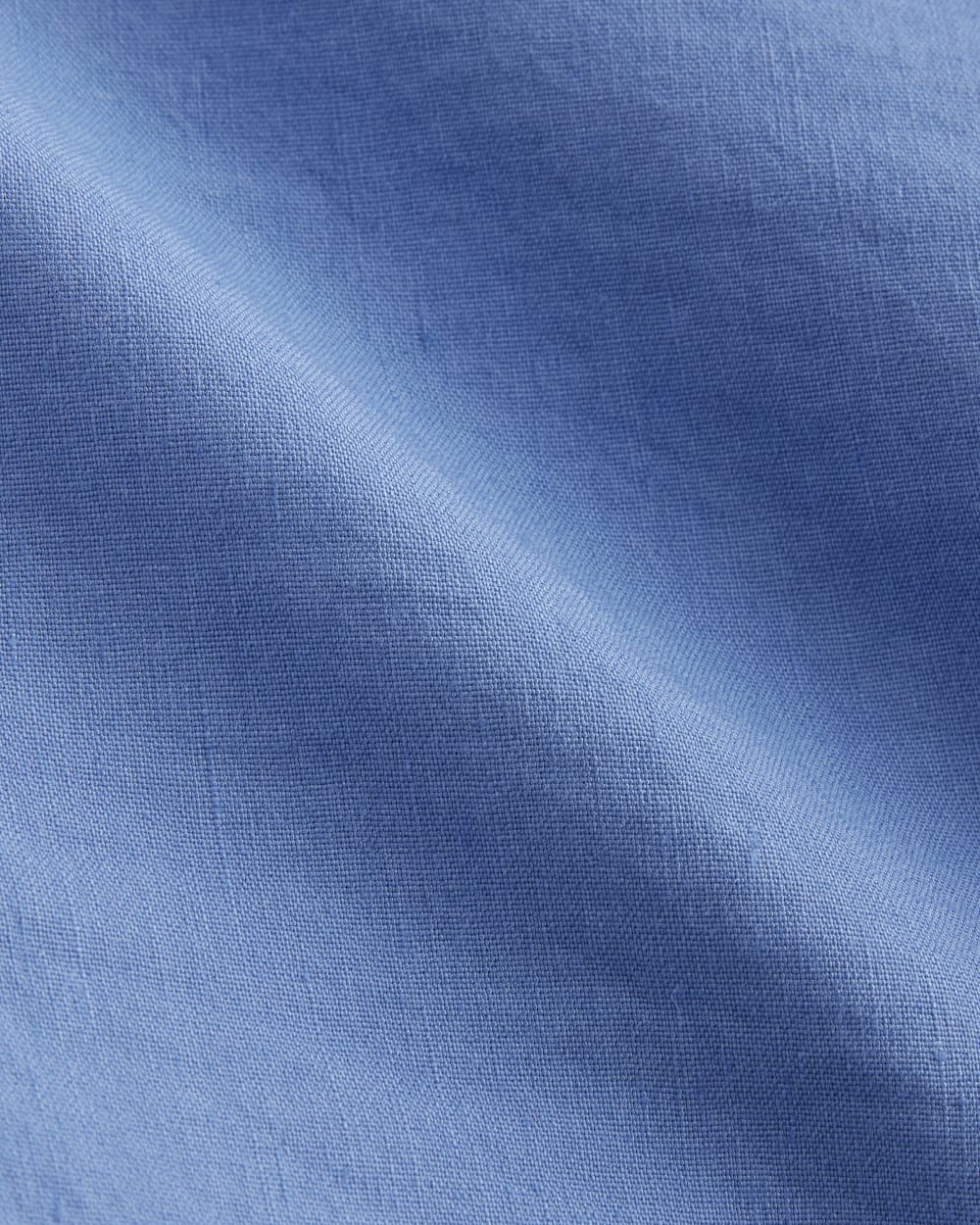 The Seamed Top in Stretch Linen | Bluebell - Image 6