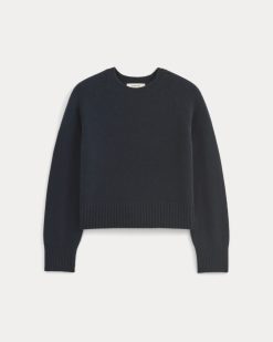 Alternative view of The Boxy Crew in Cashmere | Navy