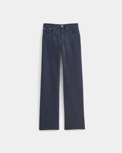 Alternative view of The Column Jean | Pure Blue | 33 Inseam