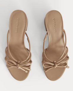 Alternative view of The Bow Heel | Blush Tan