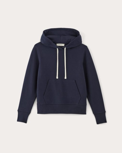 Alternative view of The Off-Duty Terry Hoodie | Navy