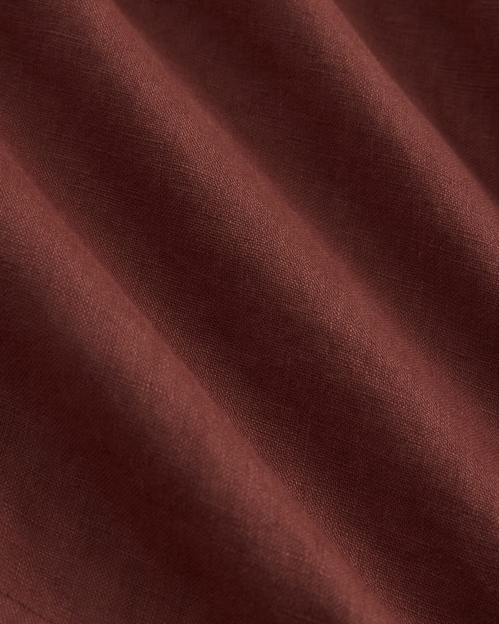 The Boxy Shirt in Linen | Henna Red - Image 6