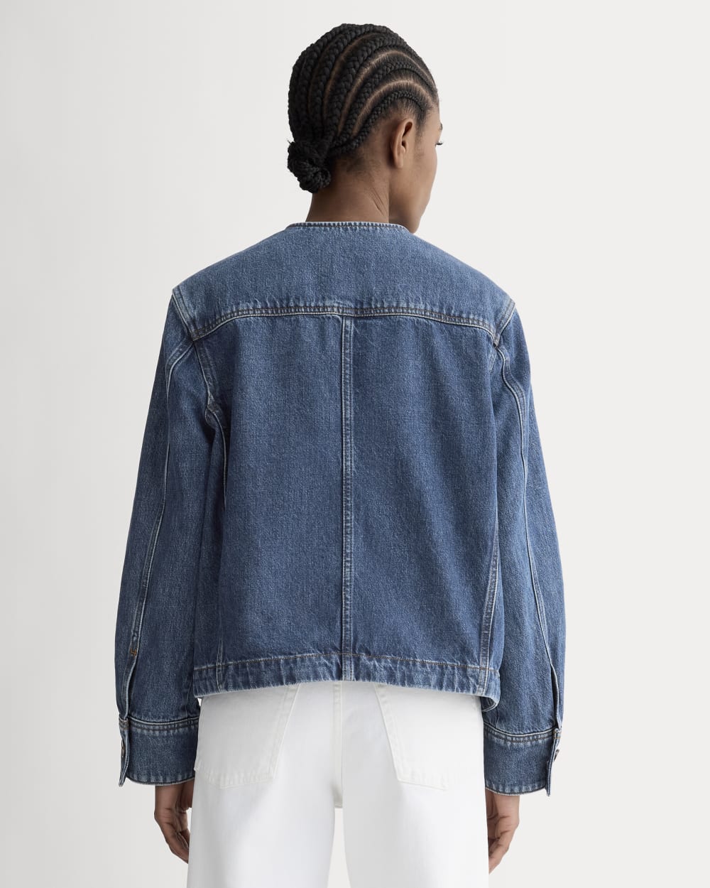 The Denim Barrel Jacket | Deep Atlantic - Image 5