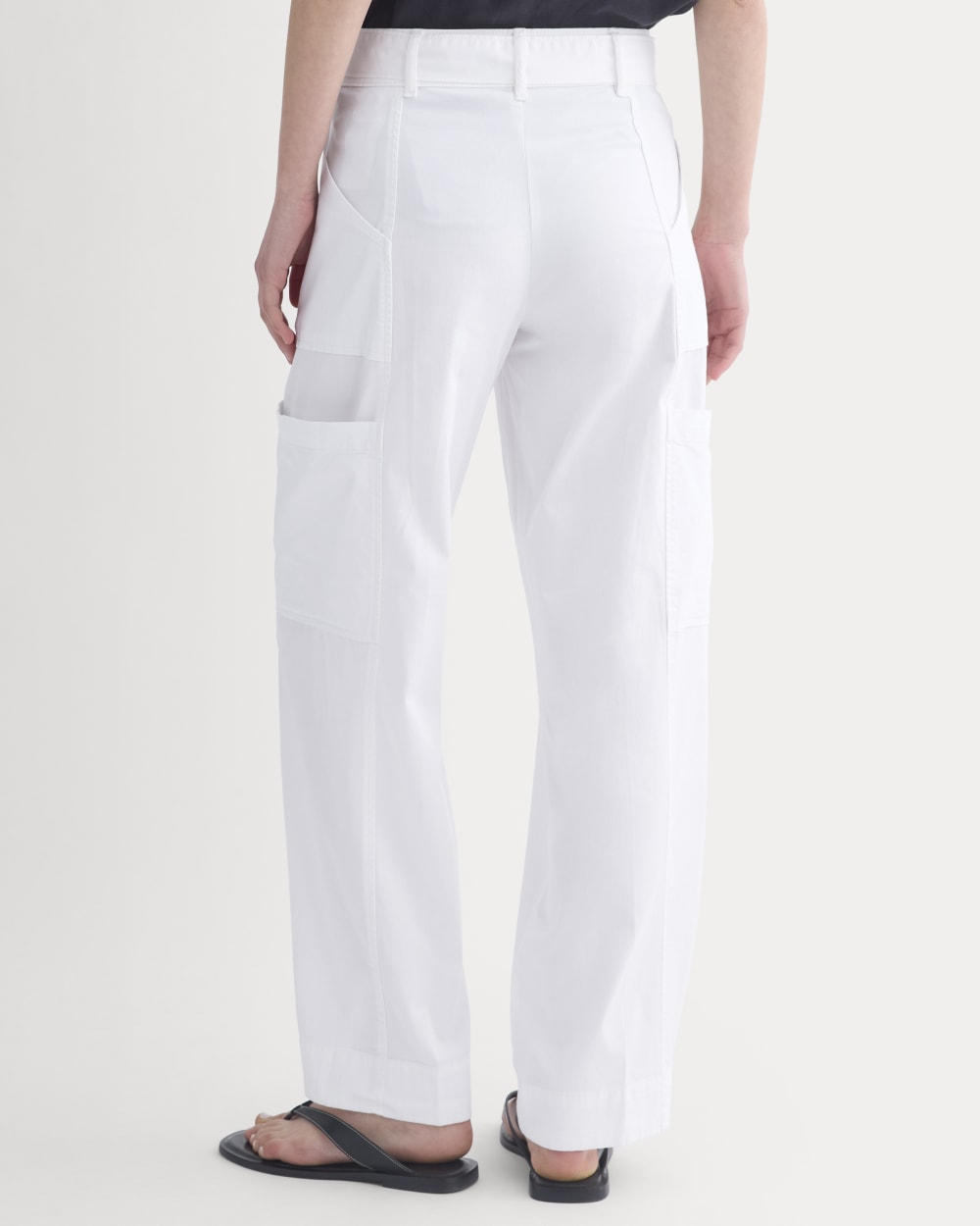 Utility Straight-Leg Cargo Pant | White - Image 5