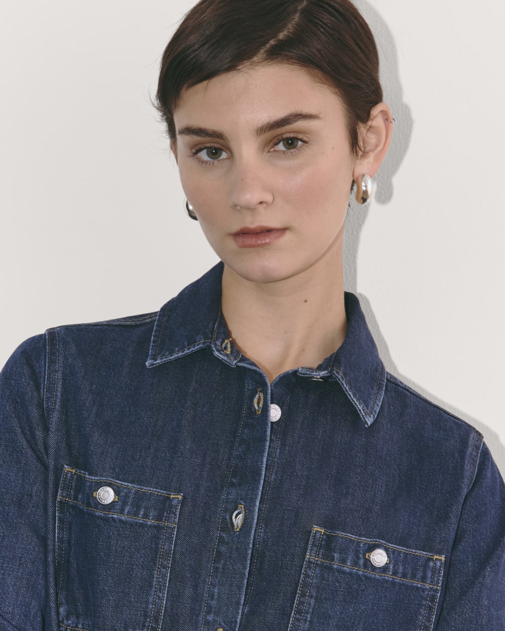 The Denim Shirtdress | Indigo - Image 4