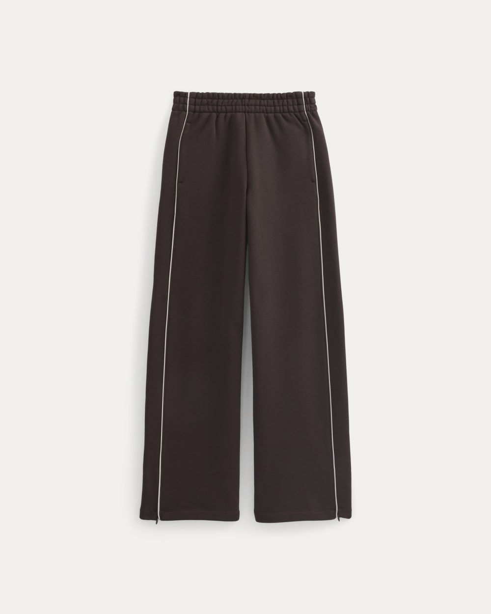 Luxe Fleece Track Pant | Dark Chocolate - Image 2