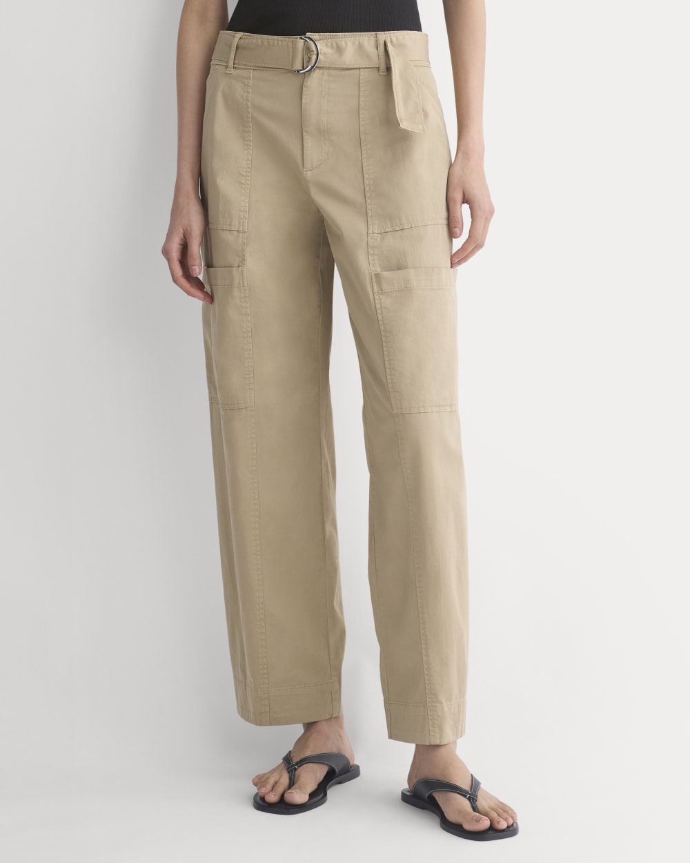 Utility Straight-Leg Cargo Pant | Trench Coat Khaki - Image 3