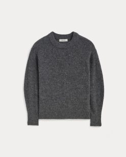 Alternative view of The Cocoon Crew in Alpaca | Dark Charcoal