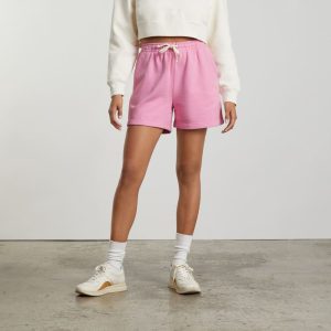 Alternative view of The Track Long Sweatshort | Bubble Gum