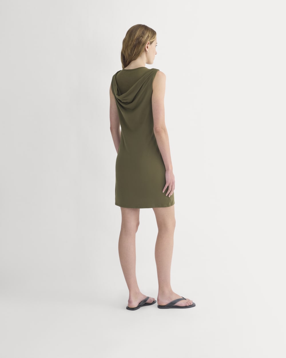 Cowl Neck Mini Dress | Beech - Image 3