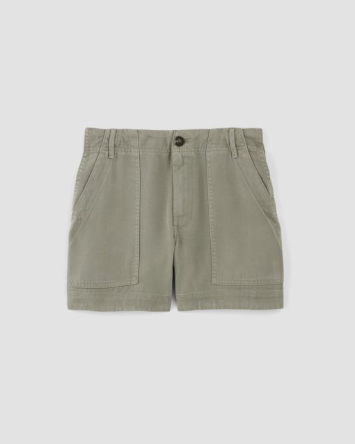 Alternative view of The Utility Short in Buttersoft | Sage Green