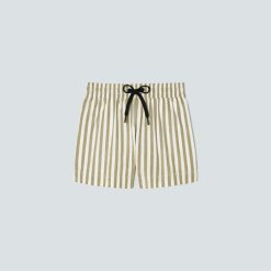 The Seersucker Boxer Short | Nutria / Off-White