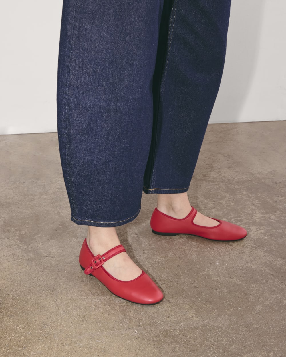 The Day Buckle Mary Jane | Classic Red - Image 2