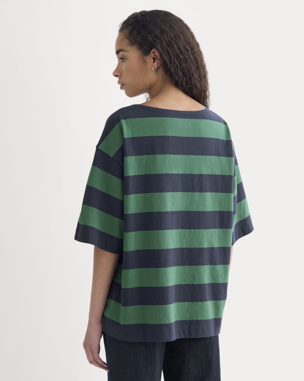 Mariner Tee | Navy/Hunter Green - Image 5
