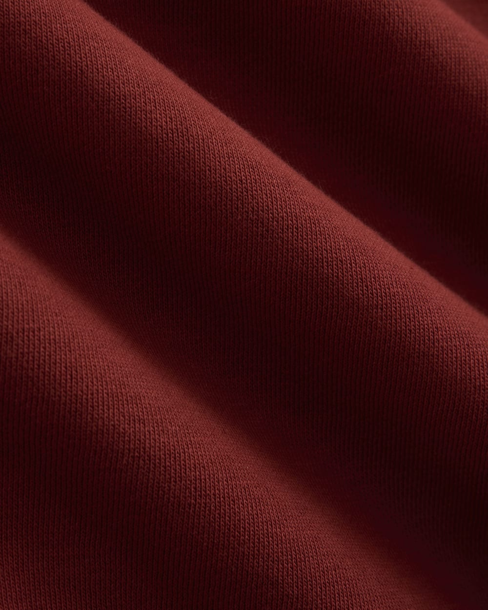 Luxe Fleece Full-Zip Cropped Hoodie | Merlot - Image 6