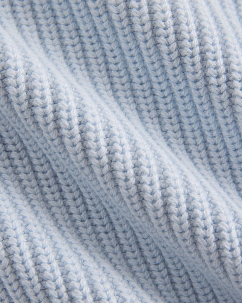 Ribbed V-Neck Vest in Everyday Cotton | Skywriting - Image 6