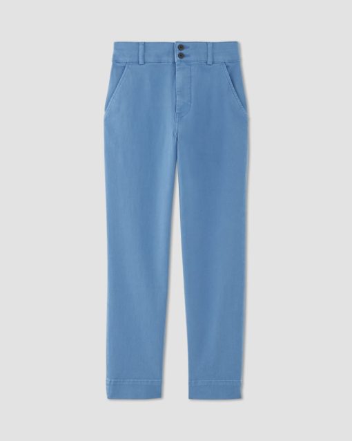 Alternative view of The Organic Straight-Leg Pant | Heritage Blue