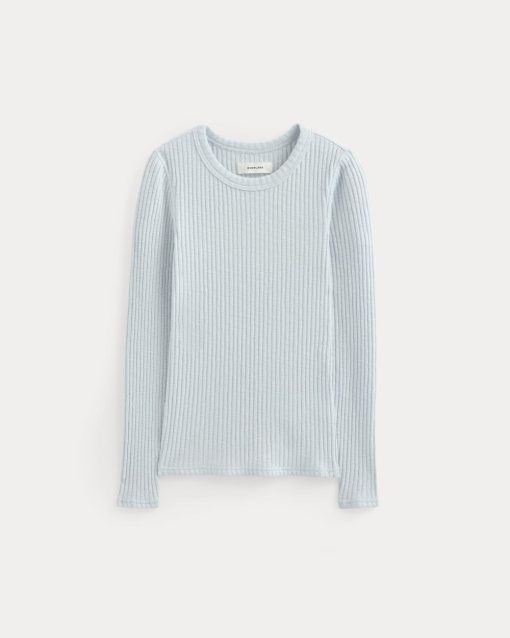 Alternative view of The Cozy Rib Long-Sleeve Tee | Skywriting