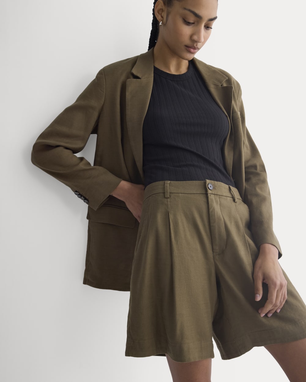 Tailored A-Line Short | Beech - Image 3