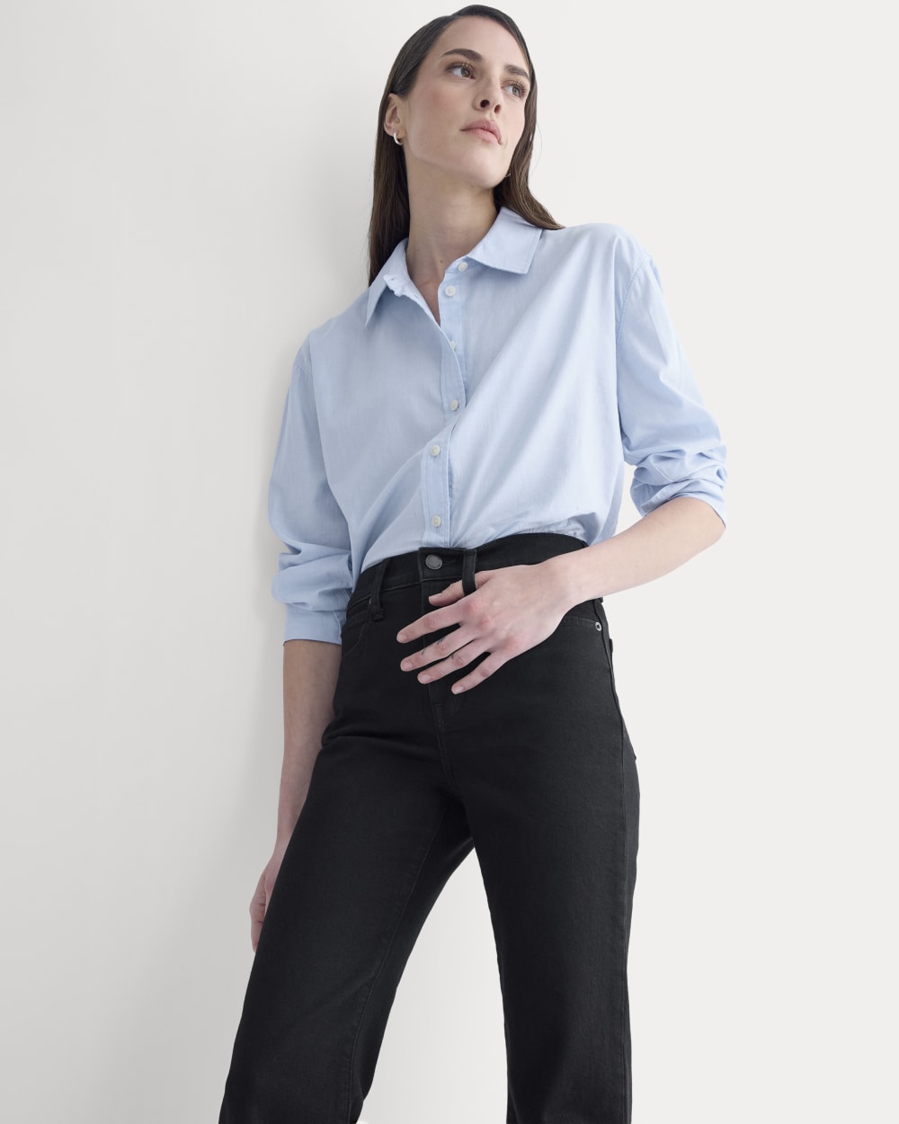 High-Rise Slim Bootcut Jean | Black - Image 3