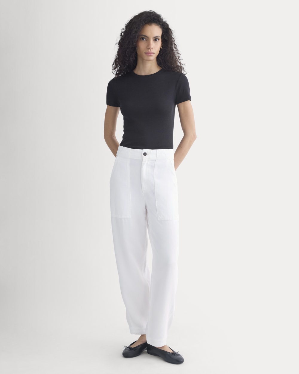 Tissue Short-Sleeve Crew | Black - Image 5