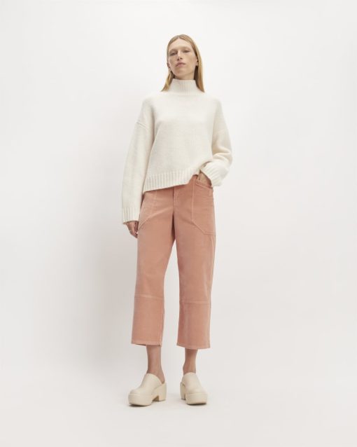 The Corduroy Gardener Pant | Blush Pink