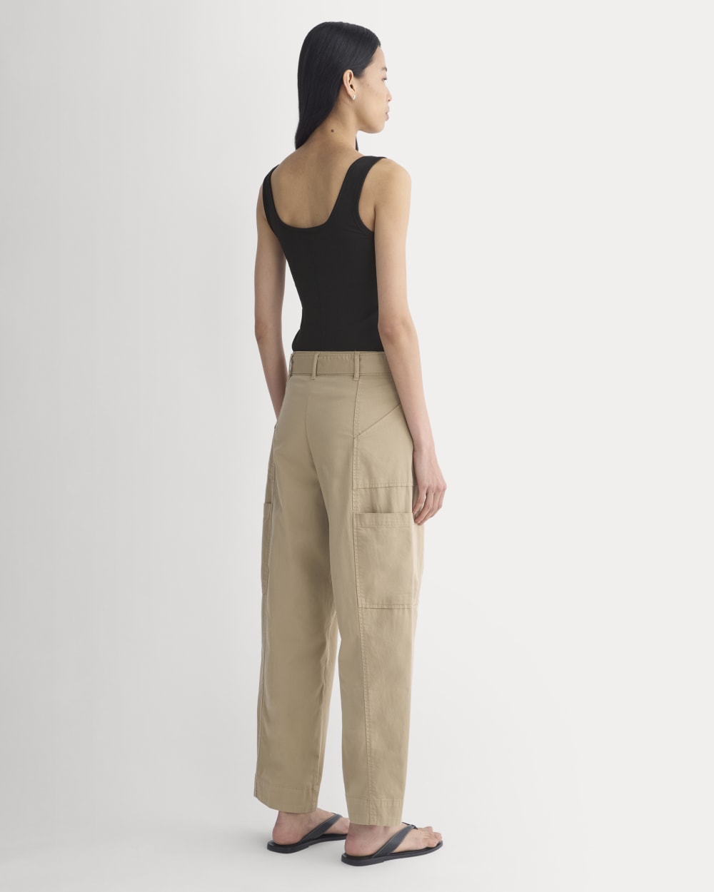 Utility Straight-Leg Cargo Pant | Trench Coat Khaki - Image 5