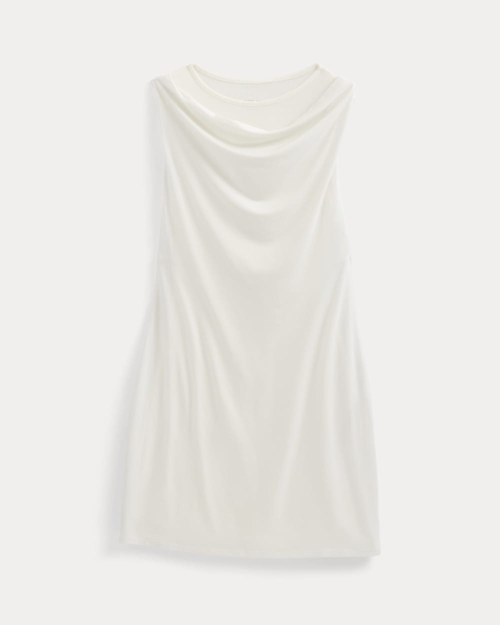 Cowl Neck Mini Dress | Bone - Image 2