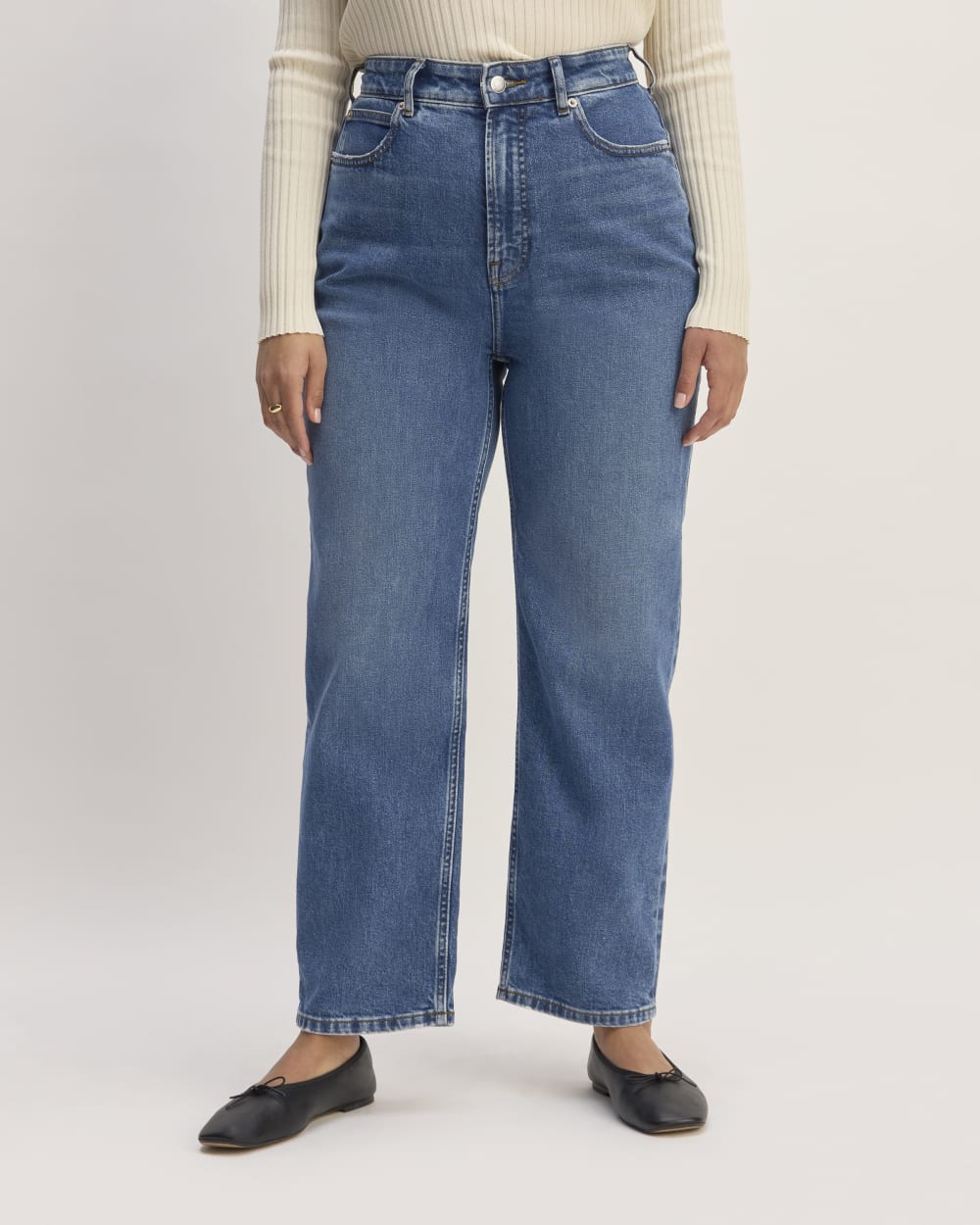 The Way-High® Hourglass Jean | Mid Indigo | 29 1/2 Inseam - Image 2