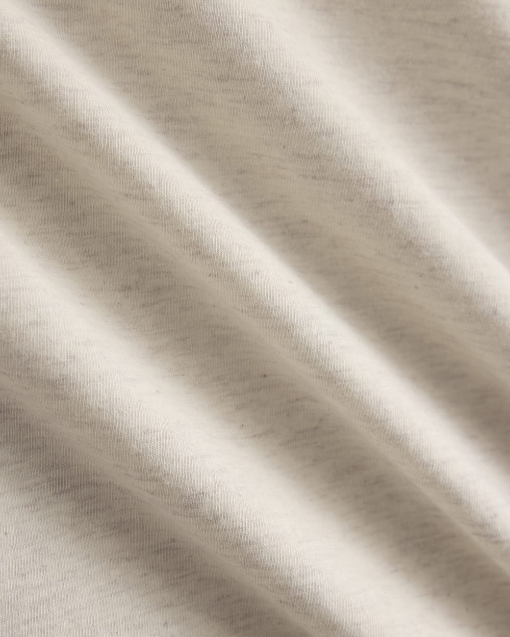 The Box-Cut Tee in Essential Cotton | Heathered Oats | No Pocket - Image 6
