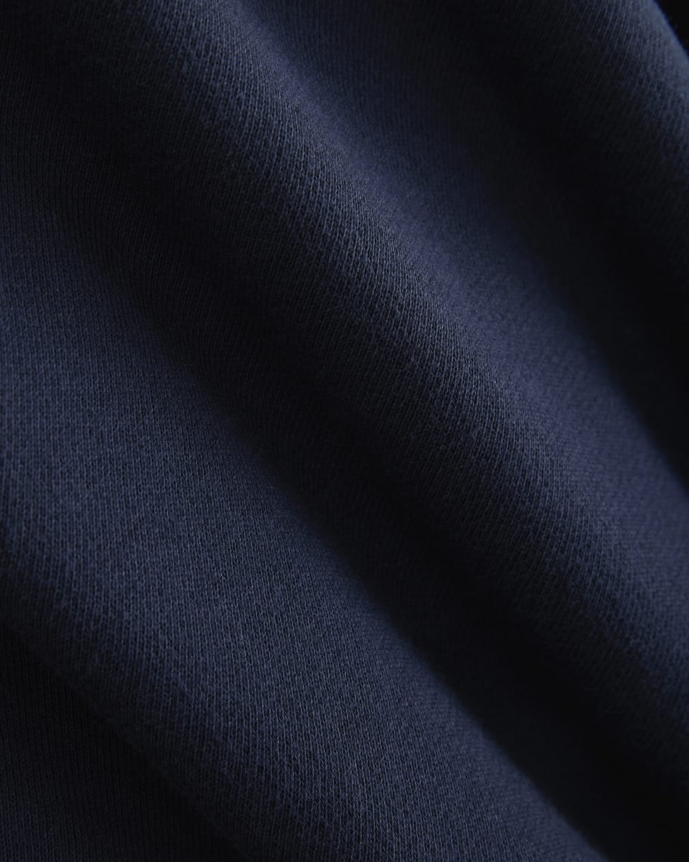 Lightweight Terry Bubble Sweatshirt | Navy - Image 6