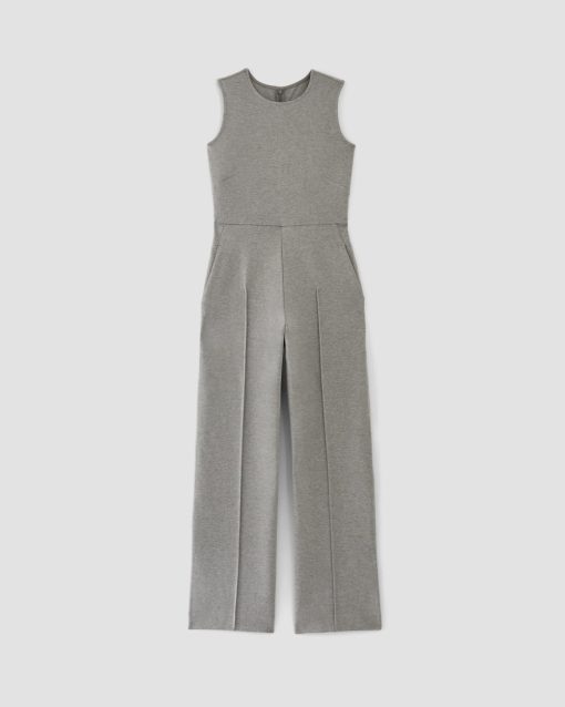 Alternative view of The Dream Jumpsuit | Mid Heather Grey