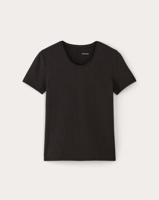 Alternative view of The Form Tee | Black