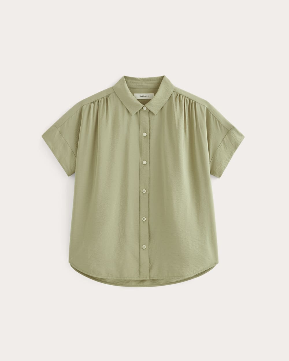 The Square Shirt in SoftLuxe | Eucalyptus - Image 2