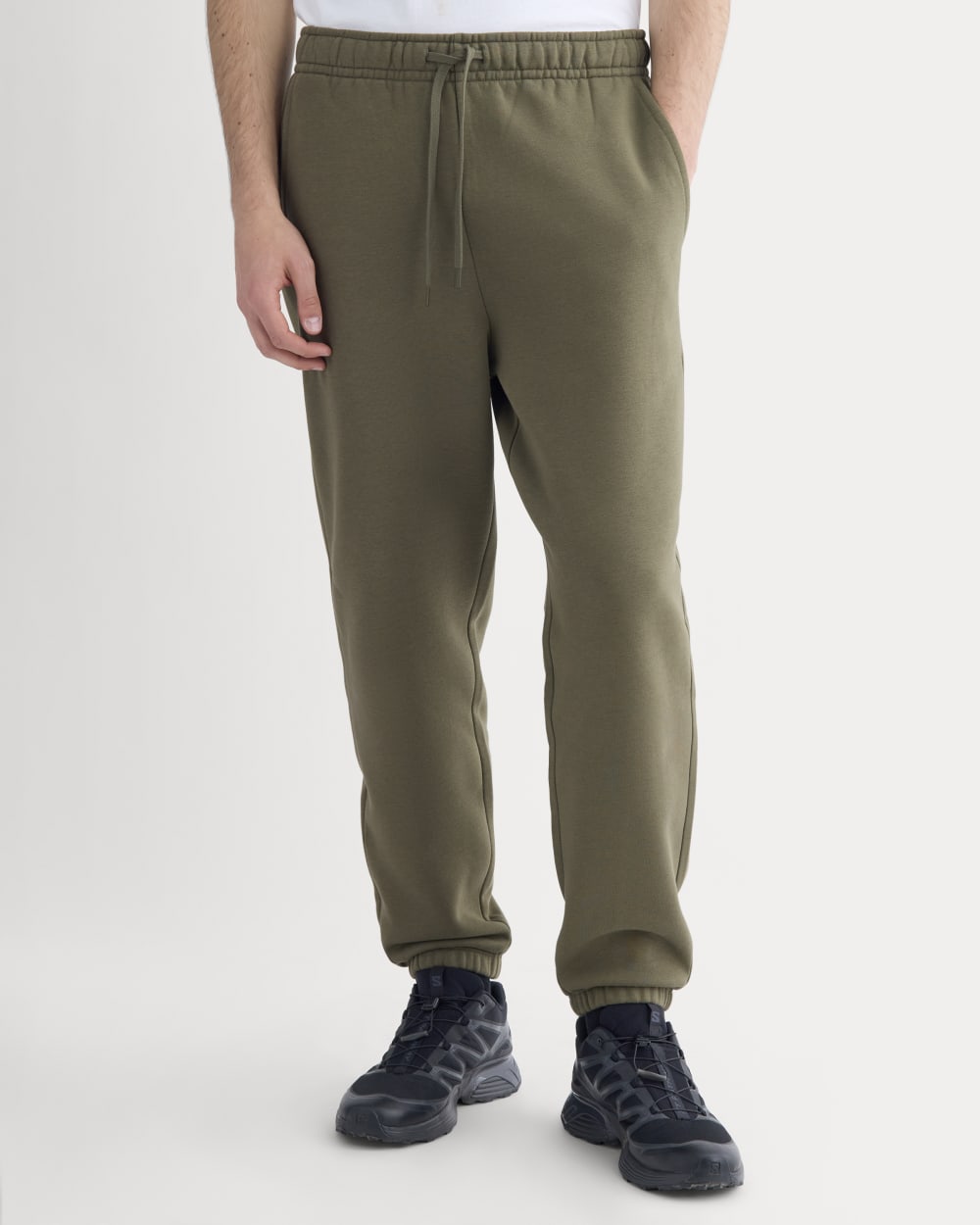 Luxe Fleece Jogger | Olive Night - Image 3