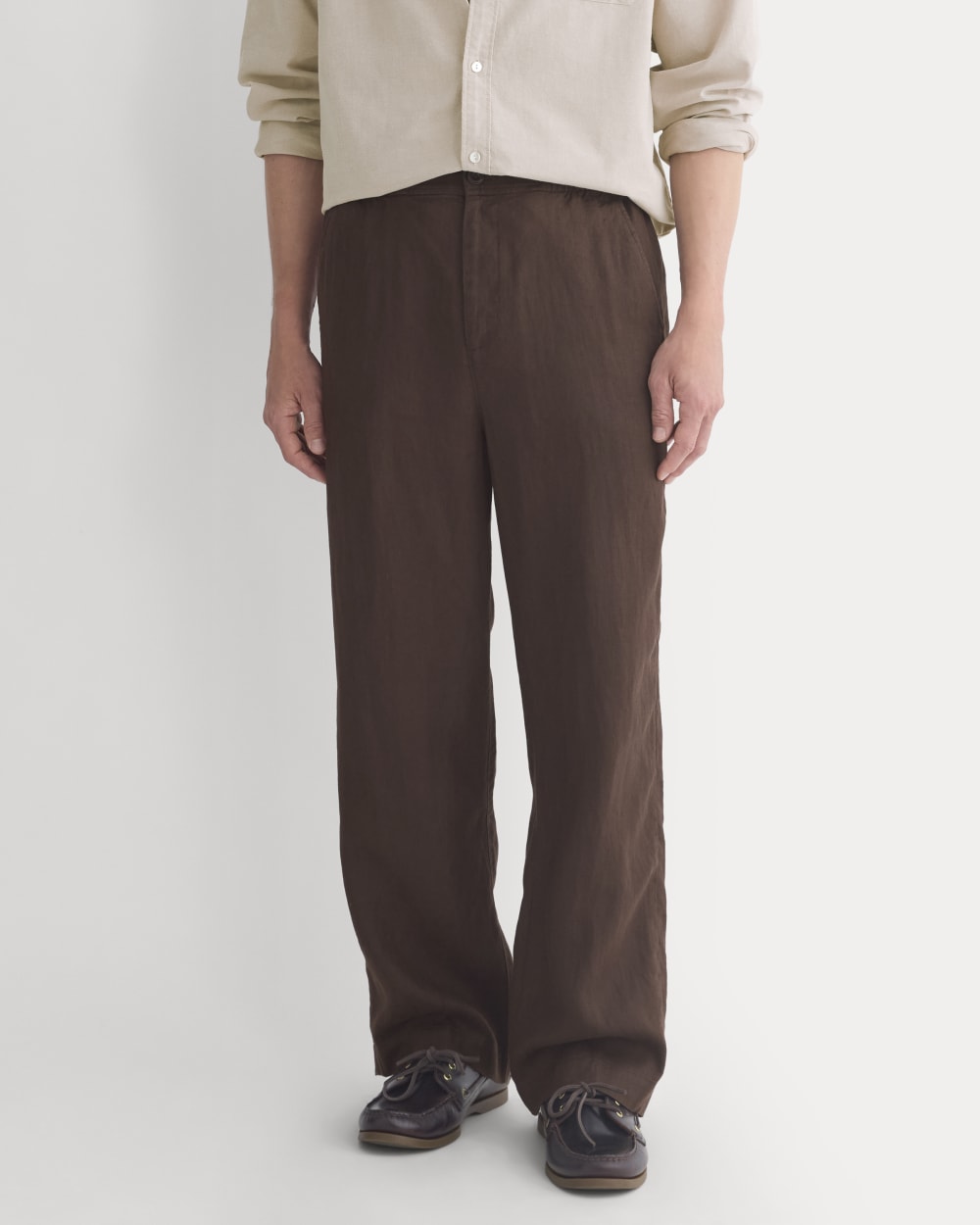 Linen Easy Pant 2.0 | Coffee Bean - Image 3
