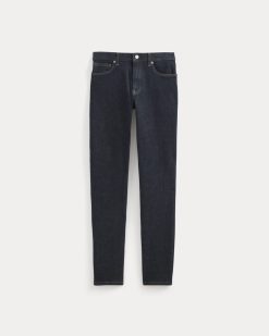 Alternative view of The Athletic 4-Way Stretch Organic Jean | Uniform | Dark Indigo