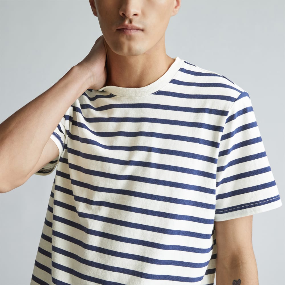 The Premium-Weight Crew | Uniform | Ocean Cavern / Canvas Tan - Image 2