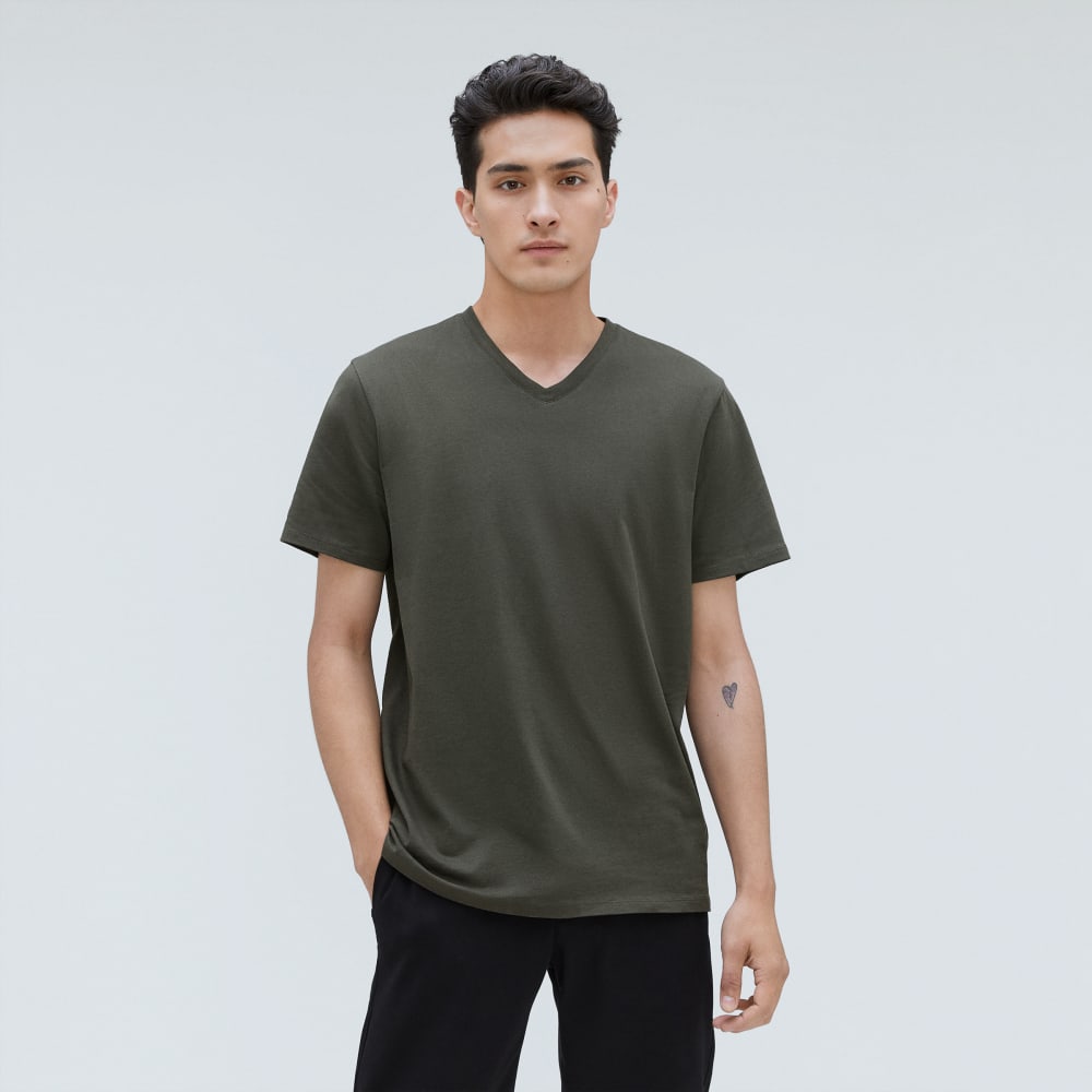 The Organic Cotton V-Neck Tee | Kambaba
