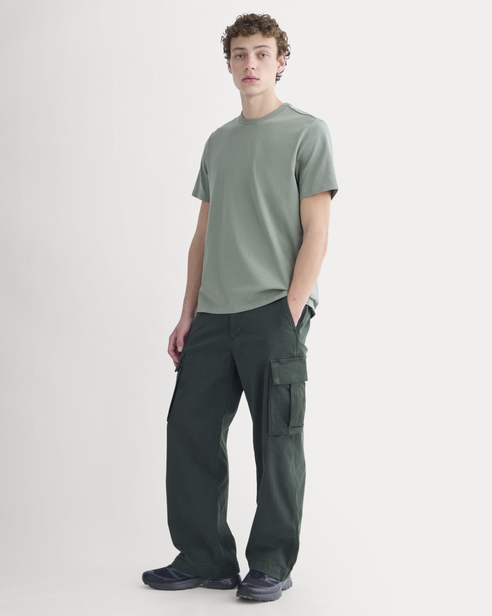 Midweight Tee | Agave Green - Image 3