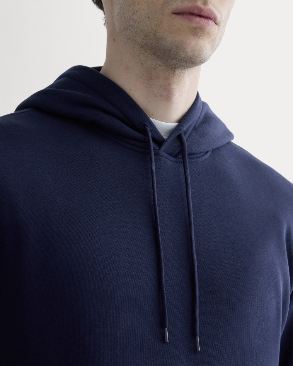 The Off-Duty Terry Hoodie | Navy - Image 4