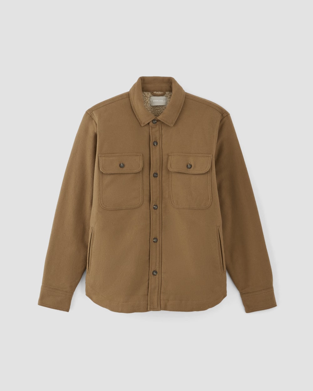 The ReNew Fleece-Lined Heavyweight Overshirt | Toasted Coconut - Image 2