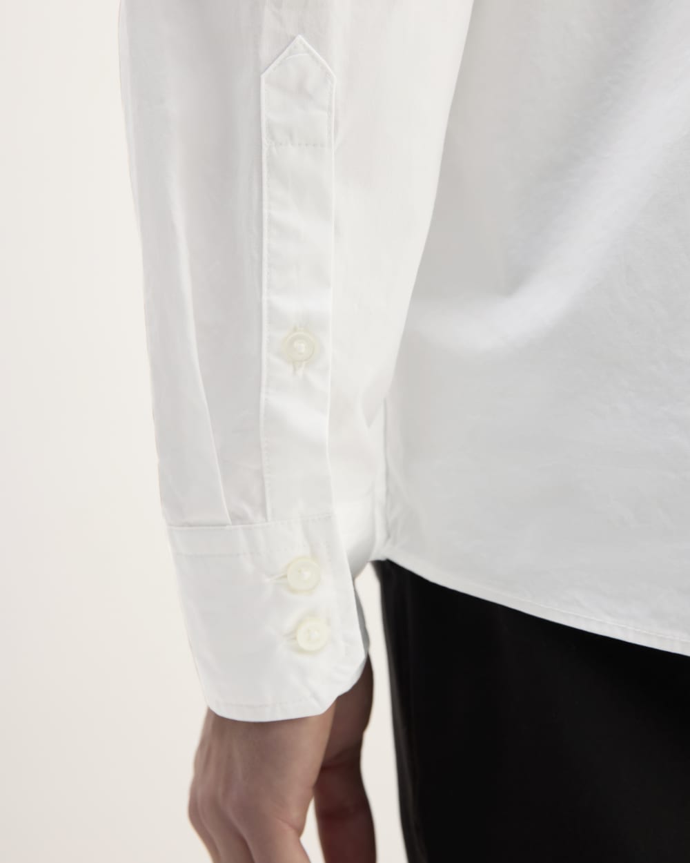 The Supima® Poplin Shirt | White - Image 5