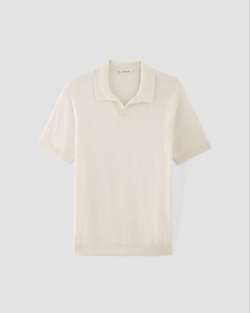 Alternative view of The No-Sweat Polo | Heathered Canvas