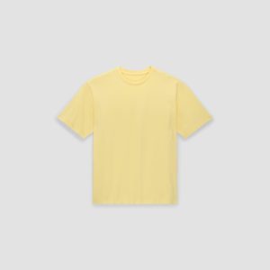 Alternative view of The Premium-Weight Relaxed Crew | Uniform | Pale Yellow