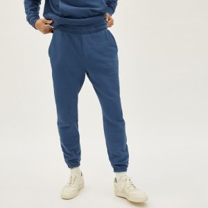 Alternative view of The Track Pant | Kingfisher Blue