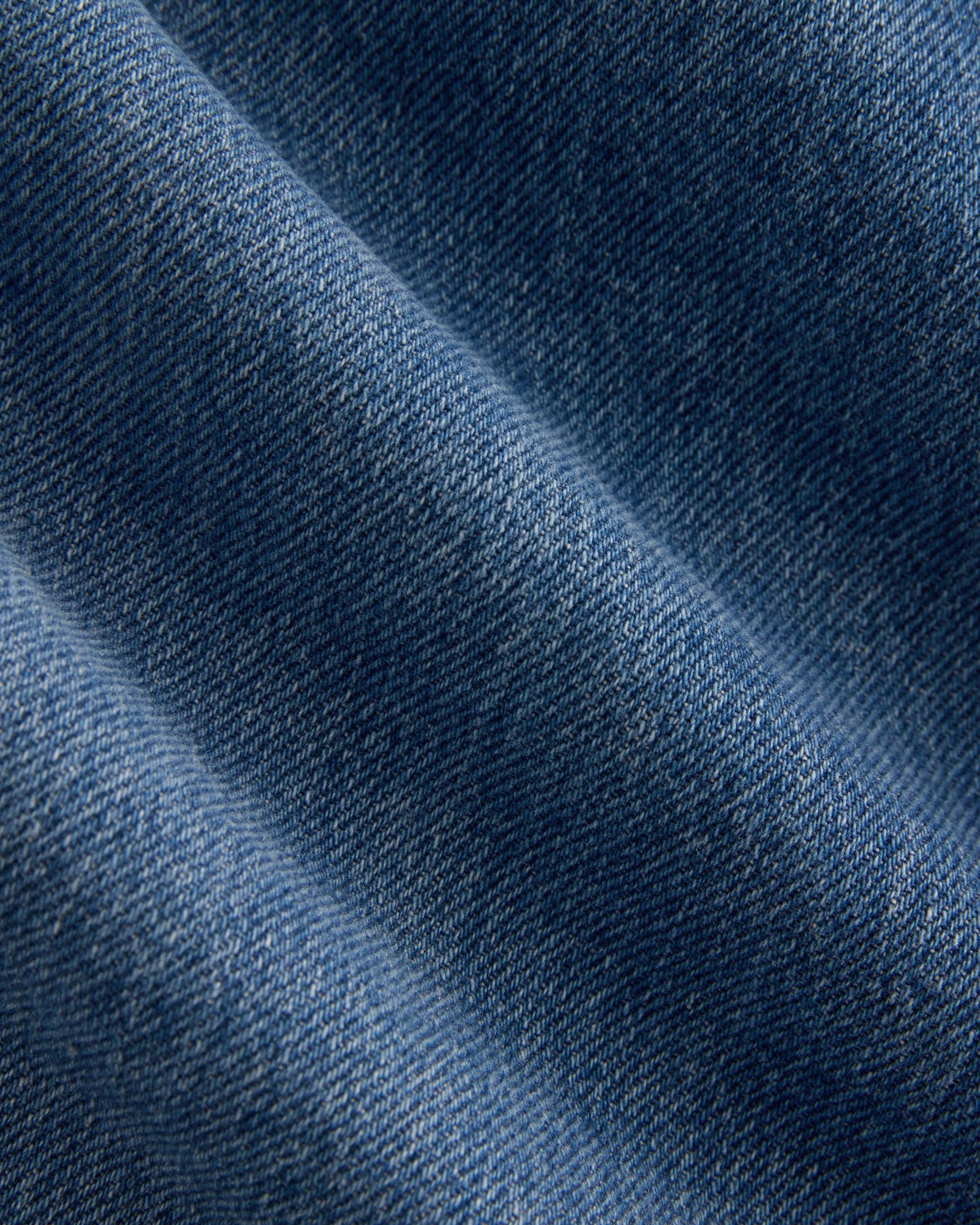 Lightweight Loose Wide-Leg Jean | Medium Indigo | Regular - Image 6