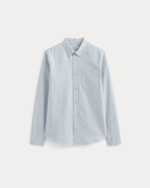 Alternative view of The Slim Oxford Shirt | Light Blue | Tall