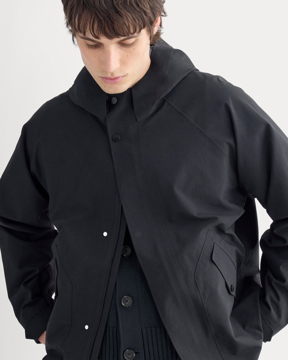 The Re:Cycled Archival Anorak | Black - Image 4