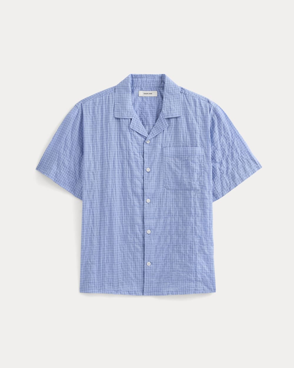 Textured Voile Resort Shirt | Open Air Plaid - Image 2